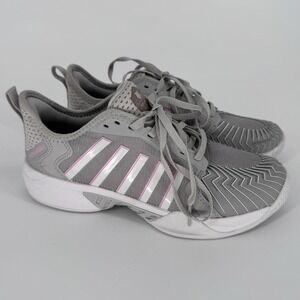 K-Swiss Pickleball Supreme Women's Shoes Vapor Gray Pink Athletic Sneaker Size 8